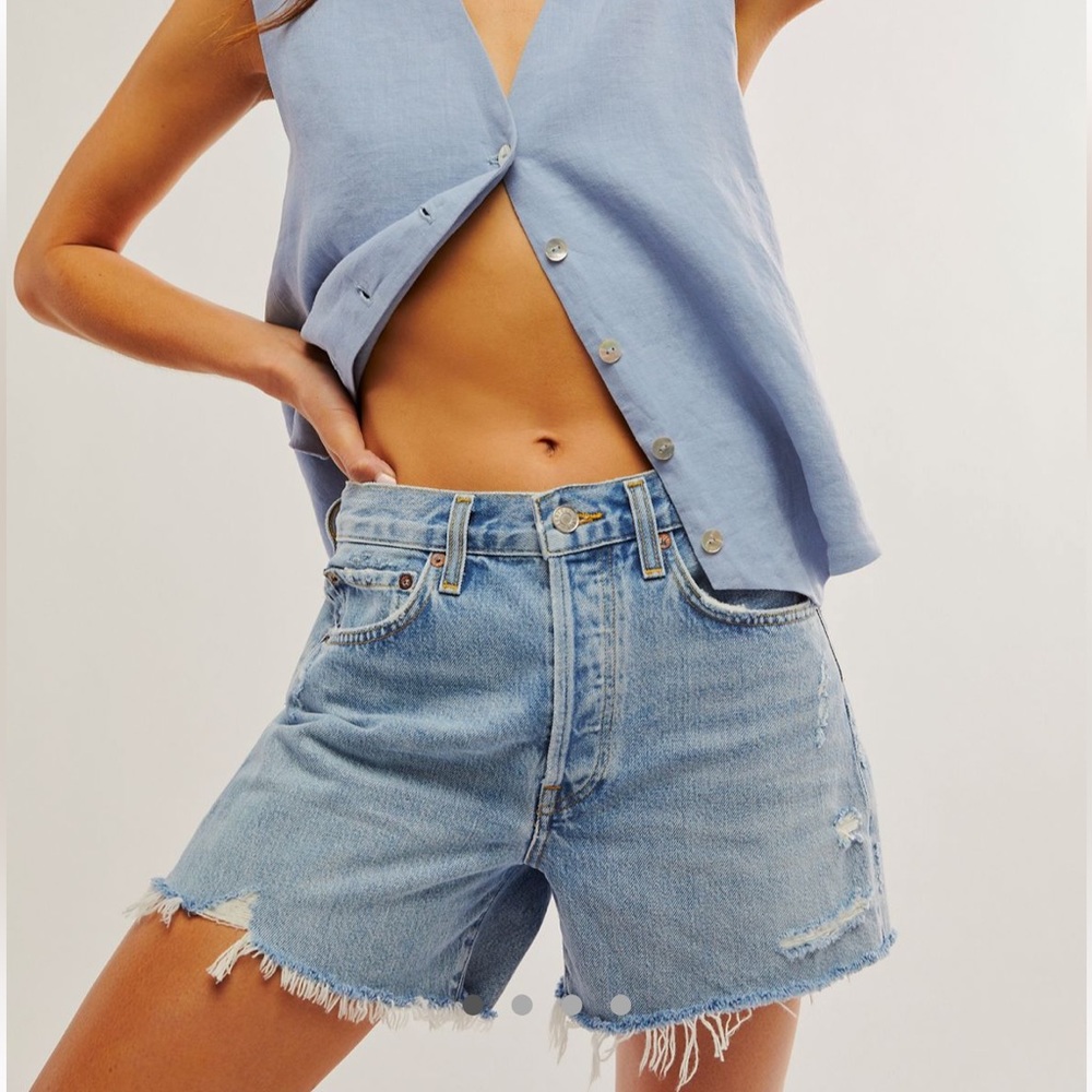 AGOLDE Parker Long Shorts - Swapmeet